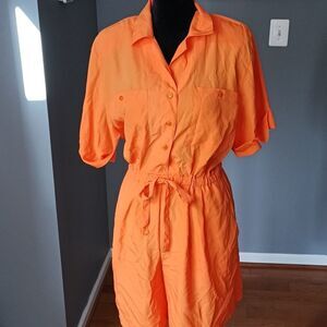 Vintage Alyssa Carr romper sz s